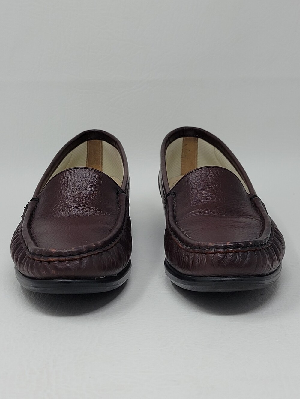 SAS Leather Loafers Comfort Shoes Women US Size 8 M Made In USA Pre-owned - Picture 8 of 11